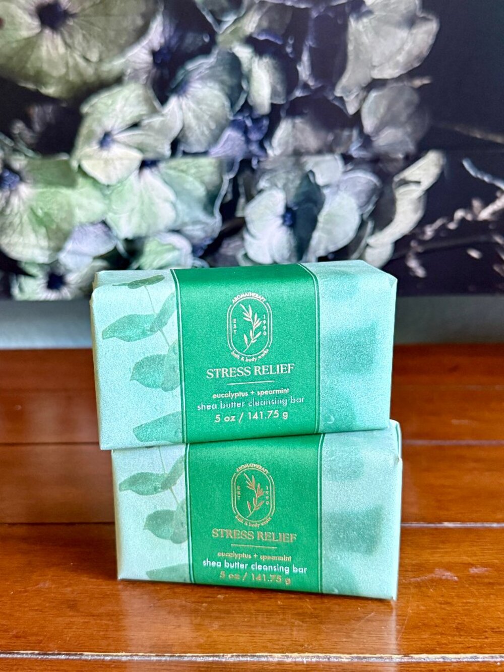 NEW 2-Pc Aromatherapy Eucalyptus + Spearmint Cleansing Bars Bath & Body Works